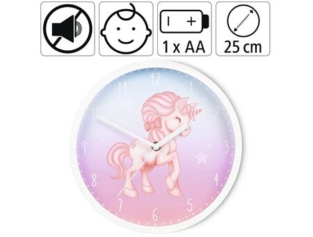 Hama Kinder-Wanduhr Magical Unicorn