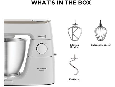 Kenwood KVL65.001WH Titanium Chef Baker XL