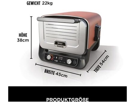 NINJA OO101DE Woodfire Outdoor Ofen