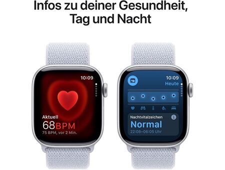 Apple Watch Series 10 (42mm) GPS Aluminium mit Sport Loo