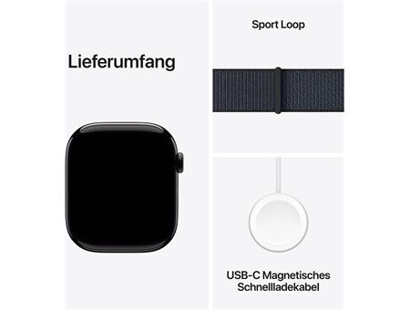 Apple Watch Series 10 (46mm) GPS Aluminium mit Sport Loo