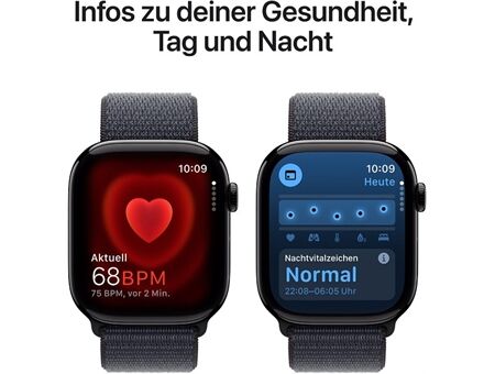 Apple Watch Series 10 (46mm) GPS Aluminium mit Sport Loo