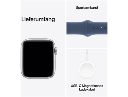 Apple Watch SE (40mm) GPS Alu mit Sportarmband M/L