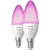 hue W&C. Amb. 5.3W B39 E14 2er Set
