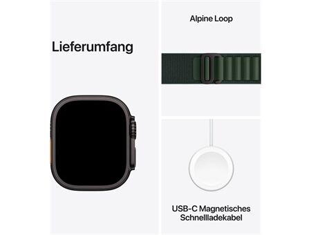 Apple Watch Ultra 2 (49mm) GPS+4G Titan Alpine Loop (M)