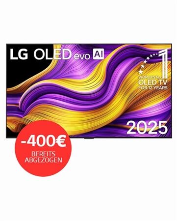 LG OLED65G58LW - Preis inkl. Direktabzug (400€)