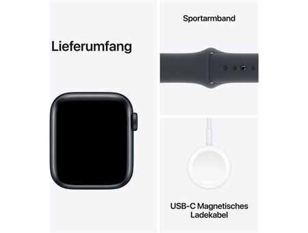 Apple Watch SE (40mm) 2024 GPS Alu mit Sportarm S/M