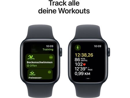 Apple Watch SE (40mm) 2024 GPS Alu mit Sportarm S/M