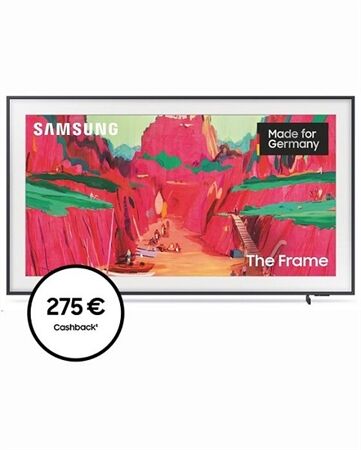 Samsung GQ75LS03FWU The Frame (2025) abzgl.275€ Cashback