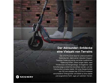 Ninebot by Segway eKickScooter ZT3 Pro D