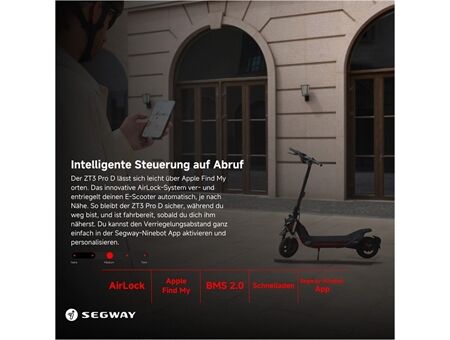 Ninebot by Segway eKickScooter ZT3 Pro D