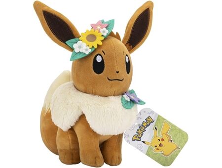 JAZWARES Evoli Frühling Plüsch (20cm)