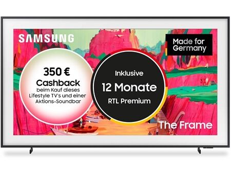 Samsung GQ75LS03FWU The Frame (2025) abzgl.275€ Cashback