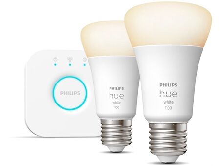 hue White 9.5W A60 E27 2er Set