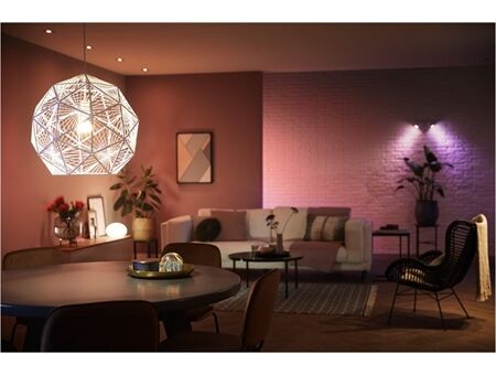 hue W&C. Amb. 4.3W GU10 2er Set