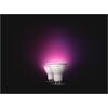 hue W&C. Amb. 4.3W GU10 2er Set