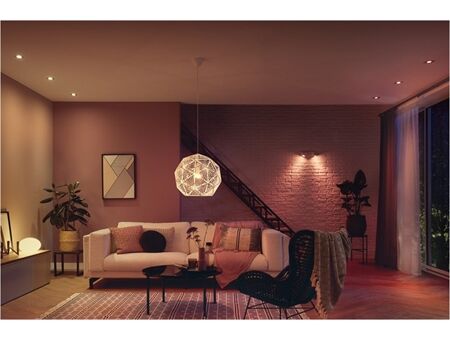 hue Wh. Amb. 4.3W GU10 2er Set