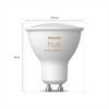 hue Wh. Amb. 4.3W GU10 2er Set