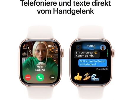 Apple Watch Series 10 (42mm) GPS Alu mit Sportarm S/M