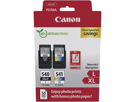 Canon PG540L/CL541XL Photo Value Pack