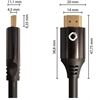 Oehlbach Black Magic MKII UHS HDMI 0,75m