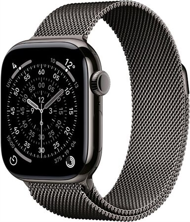 Apple Watch Series 11 (42mm) GPS+5G Titan mit Milanaise