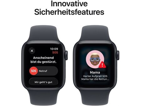 Apple Watch SE 3 (40mm)GPS Alu mit Sportarmband M/L 2025