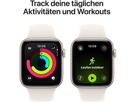 Apple Watch SE 3 (44mm)GPS Alu mit Sportarmband M/L 2025