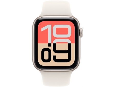 Apple Watch SE 3 (44mm)GPS Alu mit Sportarmband M/L 2025