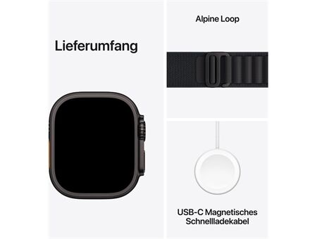 Apple Watch Ultra 3 (49mm) GPS+5G Titan Alpine Loop (M)