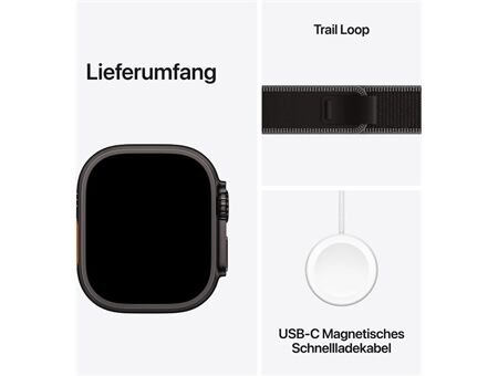 Apple Watch Ultra 3 (49mm) GPS+5G Titan Trail Loop (M/L)
