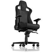noblechairs EPIC Echtleder Gaming Stuhl - schwarz