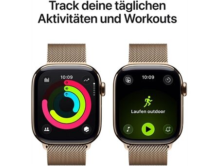 Apple Watch Series 11 (42mm) GPS+5G Titan mit Milanaise