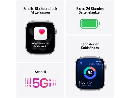 Apple Watch Series 11 (42mm)GPS+5G Alu Sportarmband M/L