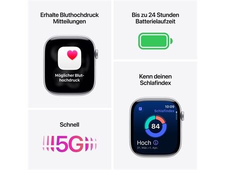 Apple Watch Series 11 (46mm) GPS+5G Titan Milanaise M/L
