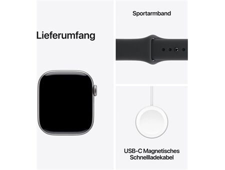 Apple Watch Series 11 (42mm)GPS Alu mit Sportarmban 2025