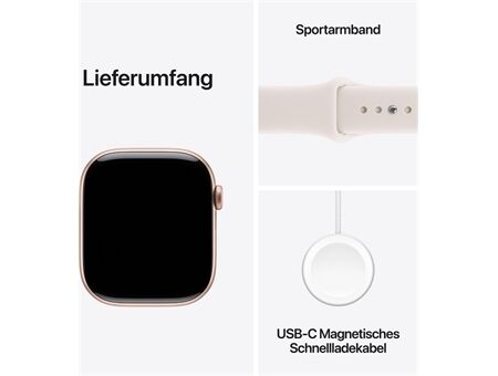Apple Watch Series 11 (46mm) GPS Alu Sportarmband M/L