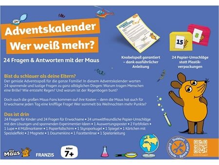FRANZIS Die Maus Adventskalender