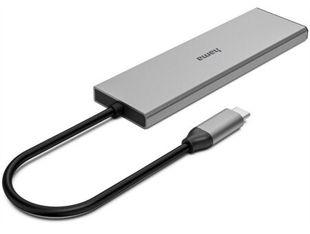 Hama USB-C-Hub 4 Ports 2x USB-A, 2x USB-C, USB 3.2 Gen2