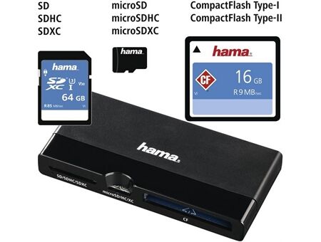 Hama USB-3.0-Multikartenleser