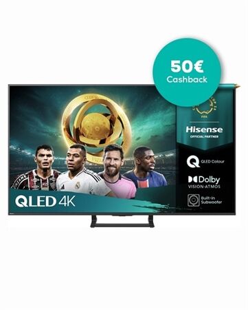 Hisense 65A7Q abzgl. 50€ Cashback