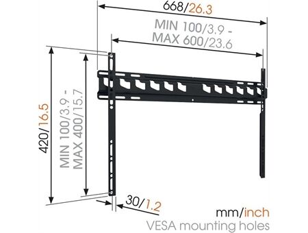 Vogels MA4000 TV-Wandhalterung (40-80")