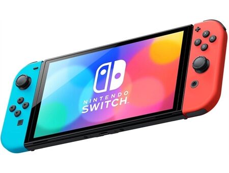 Nintendo Switch Konsole (OLED-Modell) bunt