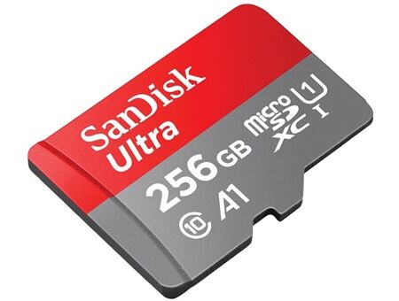 Sandisk microSDXC Ultra (256GB) + Adapter