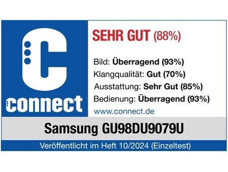 Samsung GU98DU9079U inkl. Galaxy Tab A11