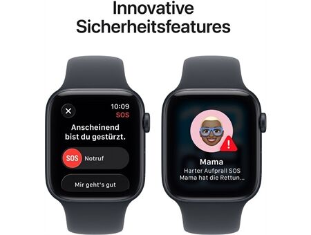 Apple Watch SE 3 (44mm)GPS Alu mit Sportarmband M/L 2025