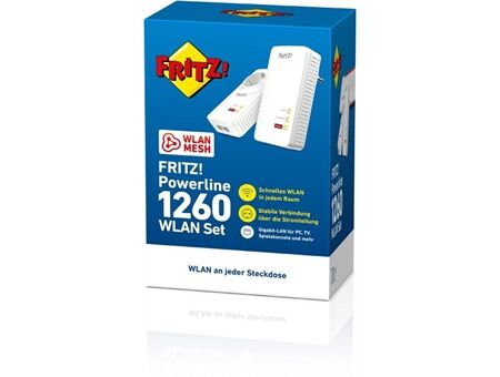 AVM FRITZ!Powerline 1260E WLAN Set