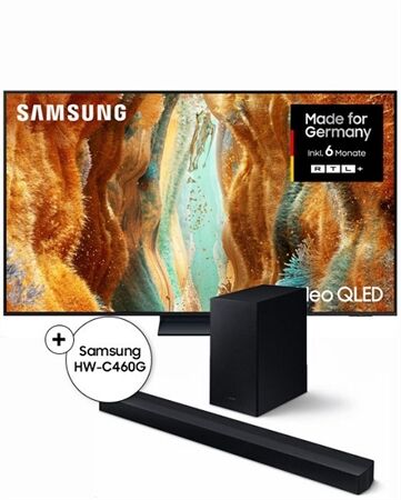 Samsung GQ65QN73FAT Xklusiv 2025 inkl. HWC460G