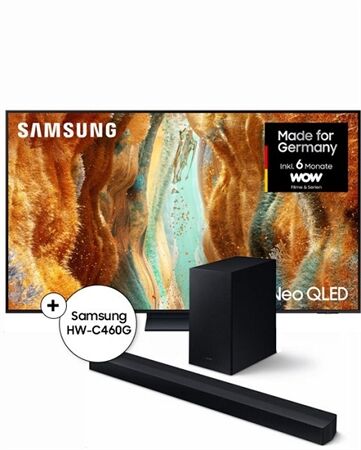 Samsung GQ75QN73FAT Xklusiv 2025 inkl. HWC460G