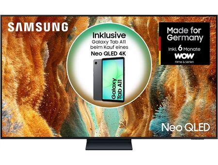 Samsung GQ85QN73FAT Xklusiv 2025 inkl. Galaxy Tab A11